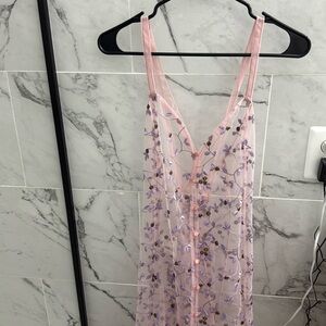 NWT FREE PEOPLE INTIMATES LAVENDER DUSTER